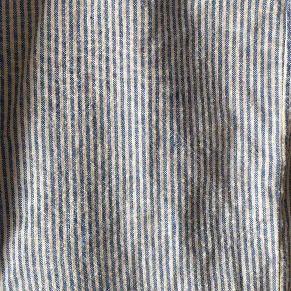 Boden Blue & White Striped Seeersucker Skirt 14 - Picture 5 of 11